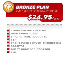 Bronze Plan Details